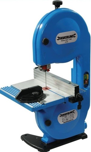 Silverline bandsaw 350w 190mm - bandsaw,