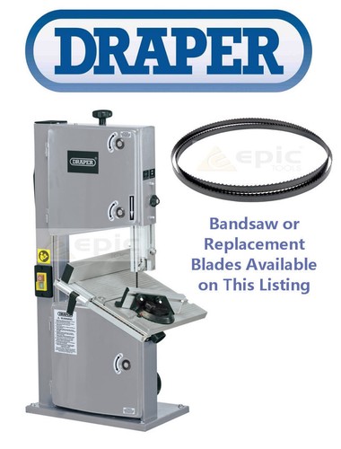 Draper 250mm bench bandsaw - 10",